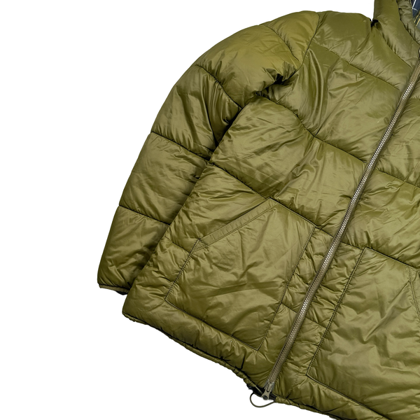 Barbour Beacon Reversible Checked Print Hooded Puffer Jacket - Small