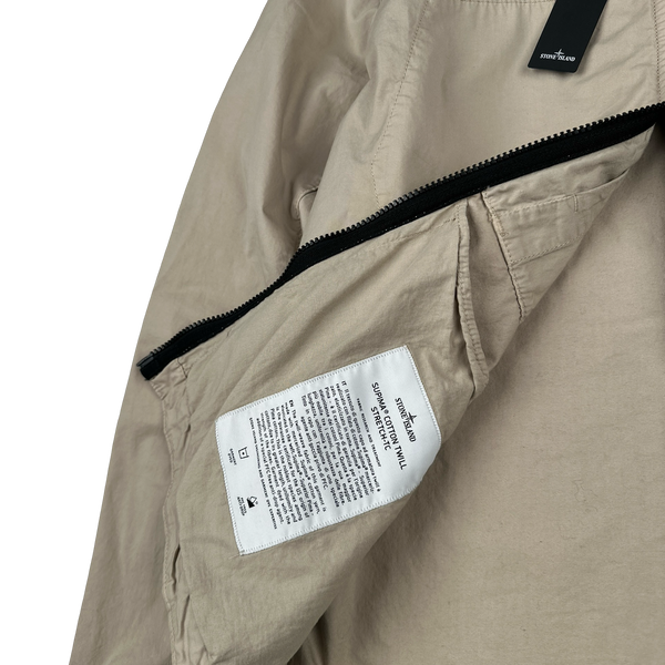 Stone Island 2023 Supima Cotton Twill Stretch TC Jacket - Large