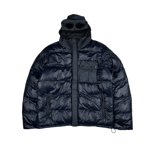 CP Company Navy DD Shell Goggle Jacket - XL