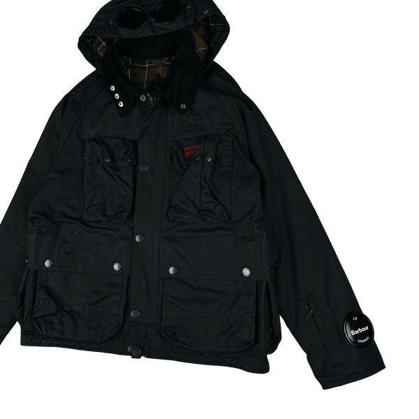CP Company x Barbour Multi Pocket 500 Mille Waxed Jacket - Small