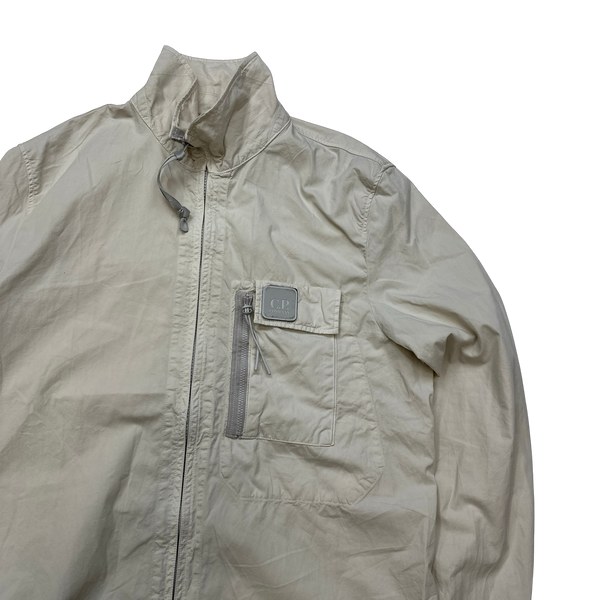 CP Company Metropolis Cream Series Overshirt - Medium