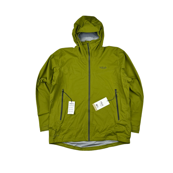 RAB Green Profile Zipped Lightweight Kinetic Jacket - XL