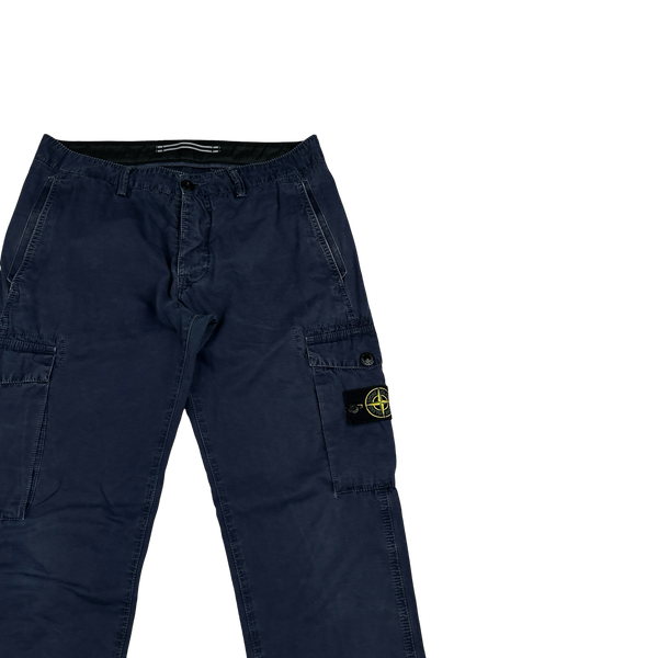 Stone Island 2017 Cotton Navy Cargos - 32"