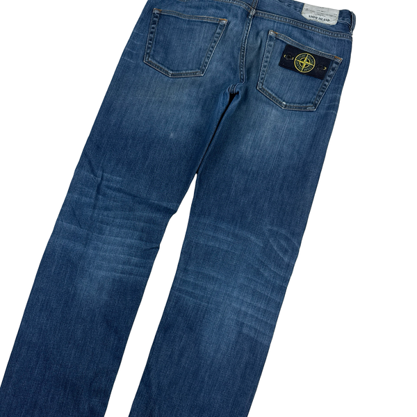Stone Island 2014 Light Blue RE-T Fit Regular Jeans - 30”