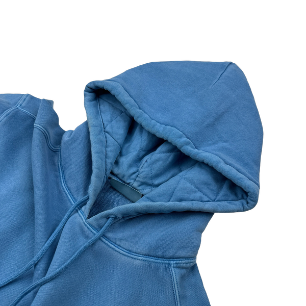 Carhartt Vista Blue Thick Cotton Patch Hoodie - Medium