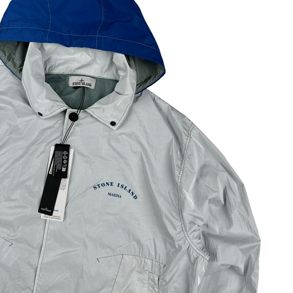 Stone Island Nylon Metal Reflective Marina Jacket - Large