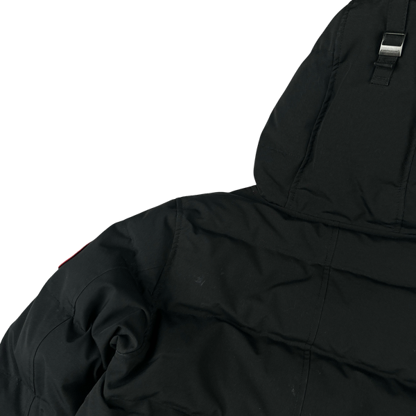 Canada Goose Black Premium Down Carson Coyote Fur Parka Jacket - XS