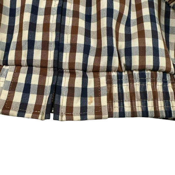 Aquascutum X Supreme Classic Checked Spellout Jacket - Large