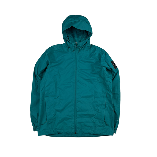 North Face Turquoise Dryvent Waterproof Jacket - Large