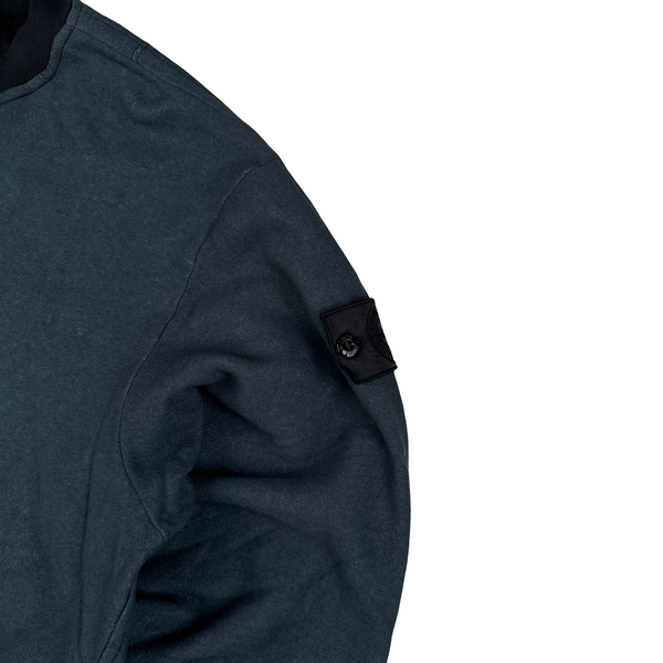 Stone Island 2022 Shadow Project Graphic Print Soft Cotton Crewneck - Medium