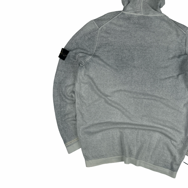 Stone Island Hand Sprayed Pullover Hoodie - Large