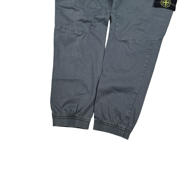 Stone Island 2018 Grey Regular Tapered Trousers - 34"