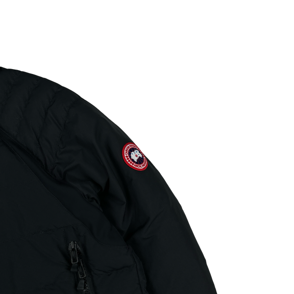 Canada Goose Black Premium Down Hybridge Base Puffer Jacket - Medium