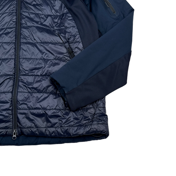 CP Company Navy Padded Pro Tek Lens View Jacket - XL
