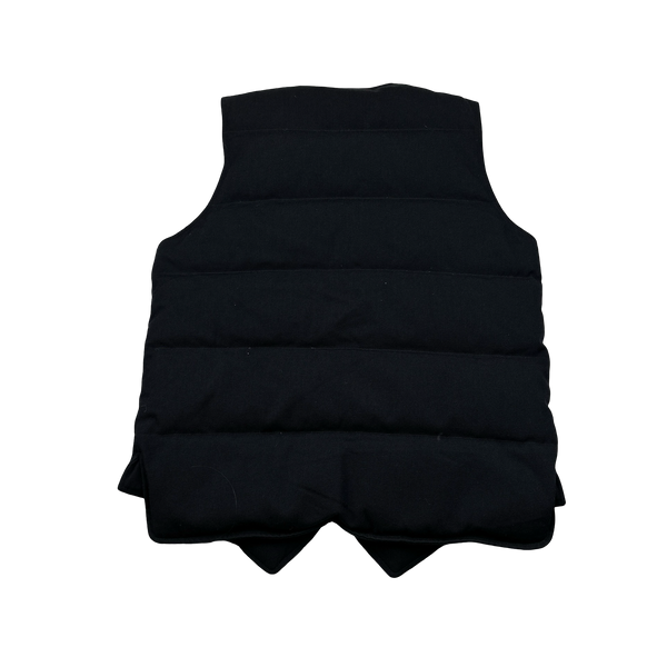 RRL Ralph Lauren Navy Cotton Down Puffer Vest - Medium