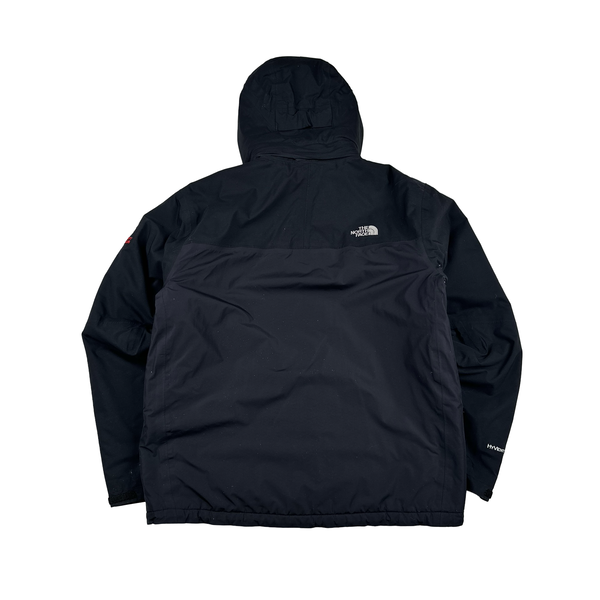 North Face Summit Series Black Hyvent Alpha Jacket - Large