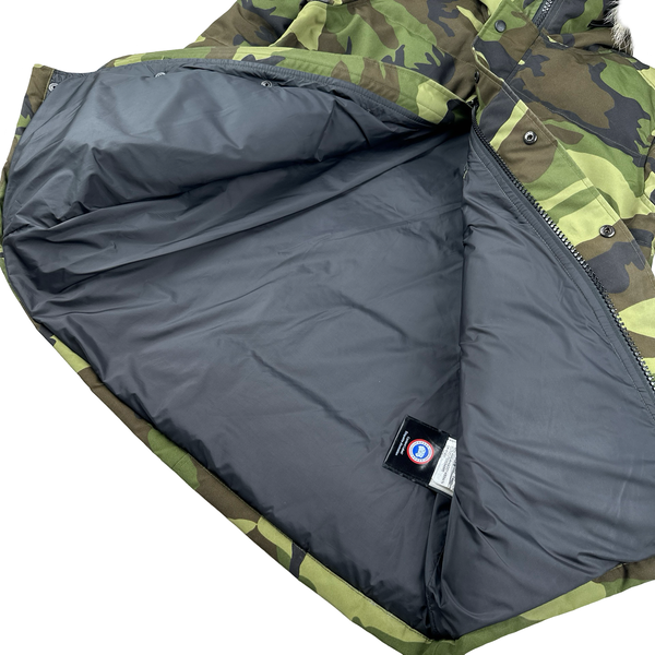 Canada Goose Camo Parka Jacket - Medium