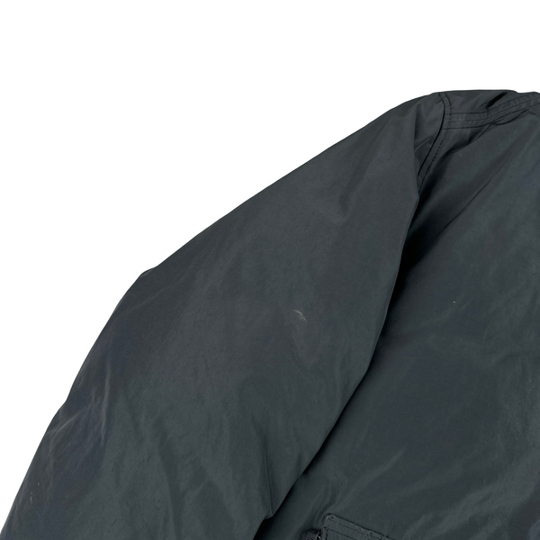 Stone Island 2016 Black Micro Reps Down Filled Hooded Winter Jacket - XXL