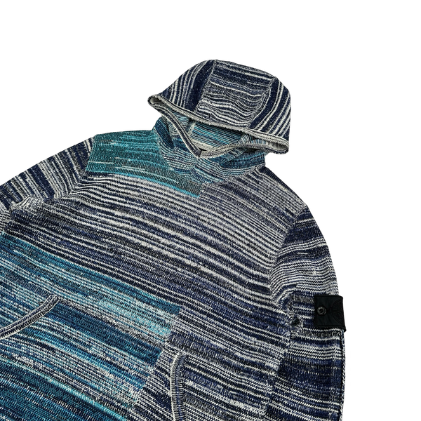 Stone Island Glitch Graphic Shadow Project Hoodie - Medium