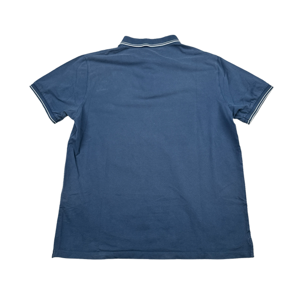Stone Island 2018 Blue Short Sleeved Polo Top - XXL