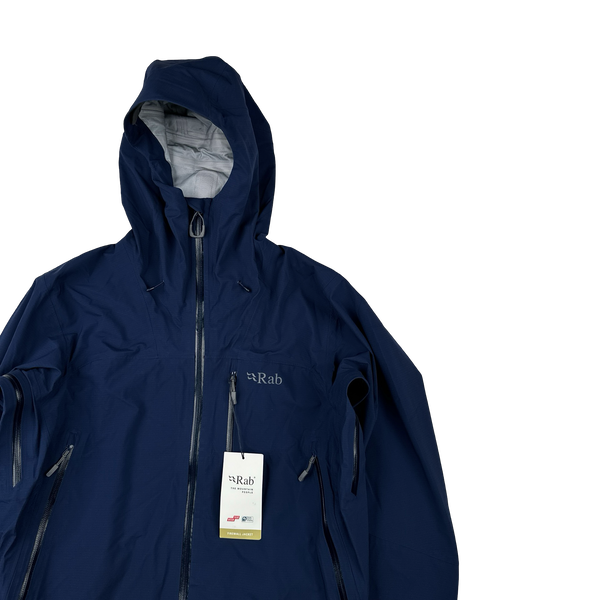 RAB Blue Zipped Firewall Jacket - Medium