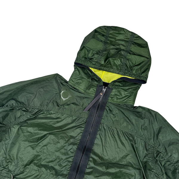 Ma Strum Green Lightweight Hooded Jacket - Large