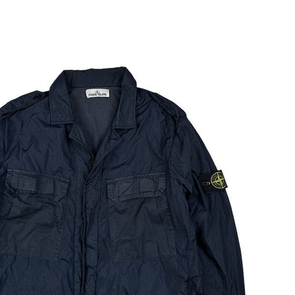 Stone Island 2016 Blue Garment Dyed Crinkle NY Jacket - XL