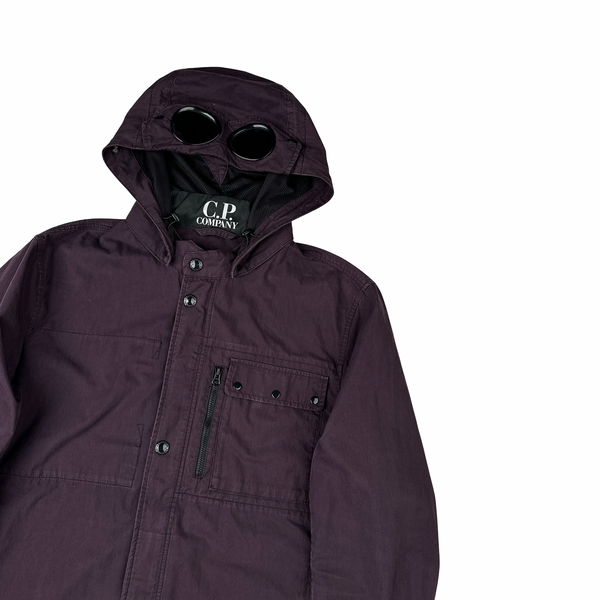 CP Company 50 Fili Purple Goggle Jacket - XL