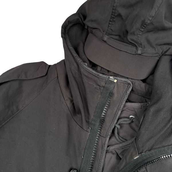 Stone Island 2006 Vintage Dutch Rope Lined Peaked Hood Multi Pocket Jacket - XL