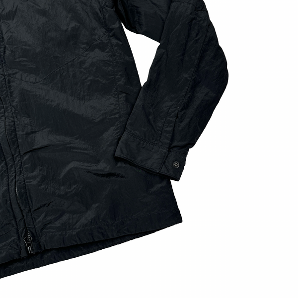 Stone Island 2016 Black Nylon Metal Cotton Lined Overshirt - Small