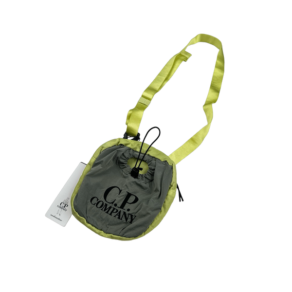 CP Company Junior Spellout Nylon Wallet Drawstring Bag