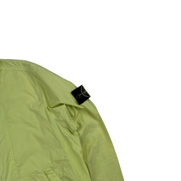 Stone Island 2017 Yellow Tela Paracadute Hooded Jacket - Medium