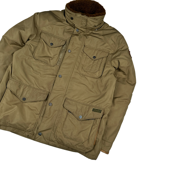 Ralph Lauren Beige Quilted Jacket - Large