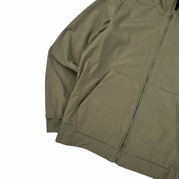 Stone Island 2017 Olive Green Light Soft Shell R Jacket - Large