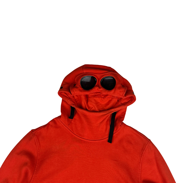 Adidas X CP Company Red Spellout Pull Over Hoodie - Medium