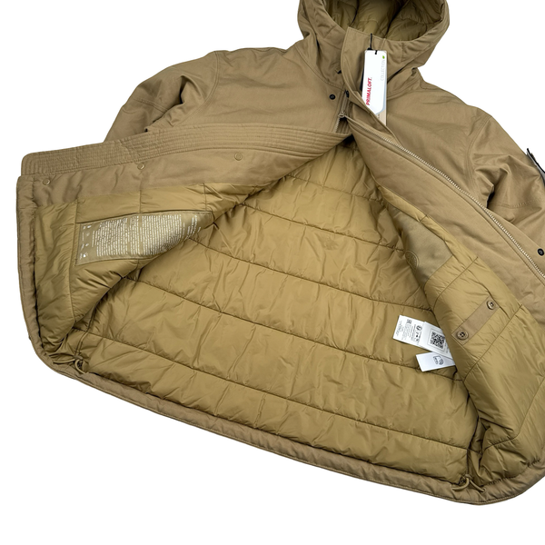 Stone Island 2023 Brown O Ventile Primaloft Ghost Piece Jacket - Large