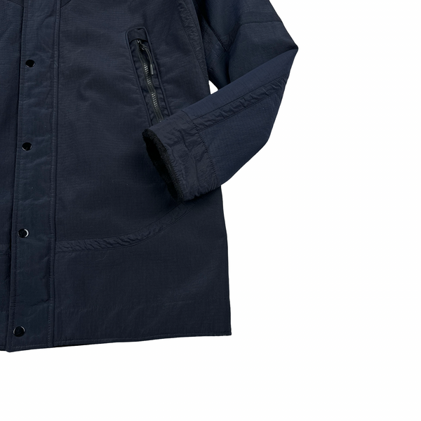 Stone Island x Nike Jacquard 2016 Grid On Wool Fur Windrunner Jacket - Large