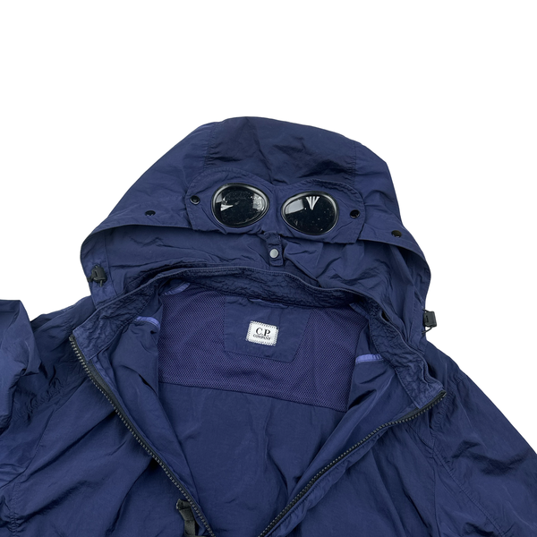 CP Company Navy Chrome Goggle Jacket - Medium