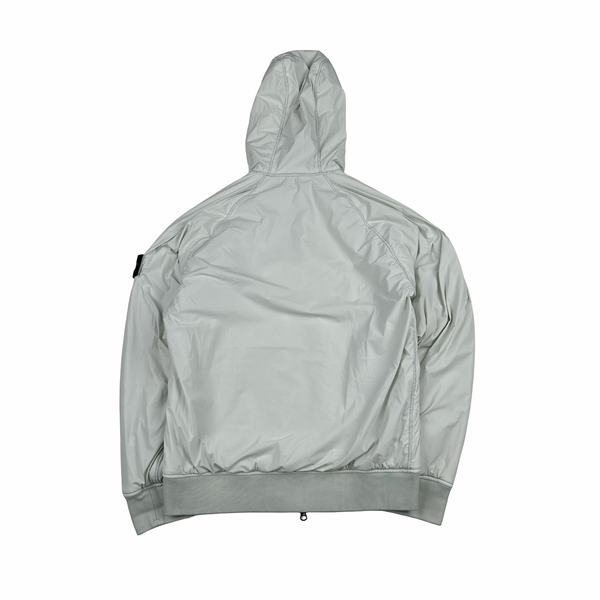 Stone Island 2022 Light Blue Comfort Tech Composite Reversible Polartec Jacket - Medium