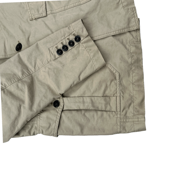 Stone Island 2010 Tan David TC Blazer Jacket - XL