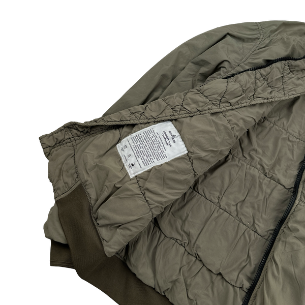 Stone Island 2019 Khaki Comfort Tech Composite Jacket - Large