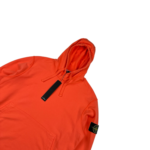 Stone Island 2022 Coral Pullover Hoodie - Large