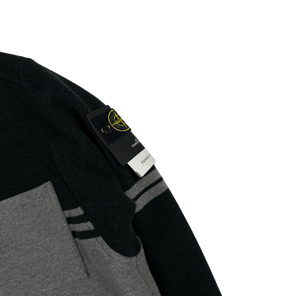 Stone Island 2019 Panno Jaquard Pullover Wool Jacket - XL