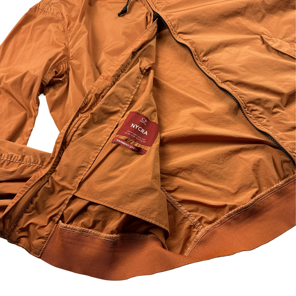 CP Company Orange Nycra Quilted Jacket - 3XL