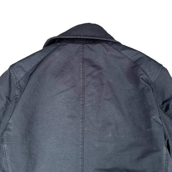 Stone Island 2017 Navy David TC Primaloft Lined Long Jacket - Medium