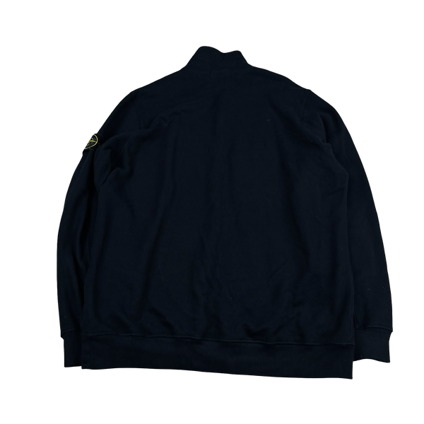 Stone Island 2023 Navy Quarter Zip Jumper - XXL