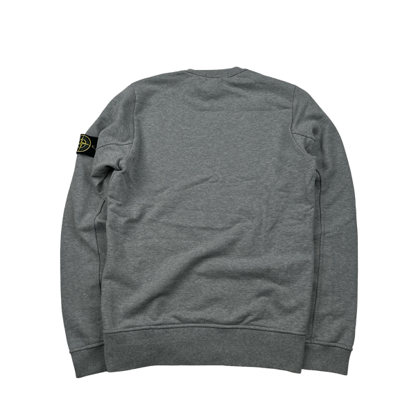 Stone Island 2016 Grey Crewneck Sweatshirt - Small