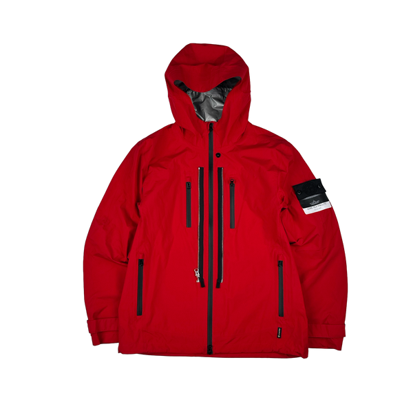 Stone Island 2020 Red Shadow Project Gore Tex Paclite Jacket - Medium