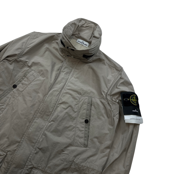 Stone Island 2012 Beige David Light OVD Field Jacket - Large