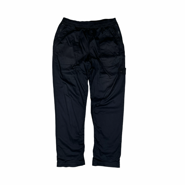 Stone Island 2022 Navy Ghost Cargo RE T Trousers - Medium